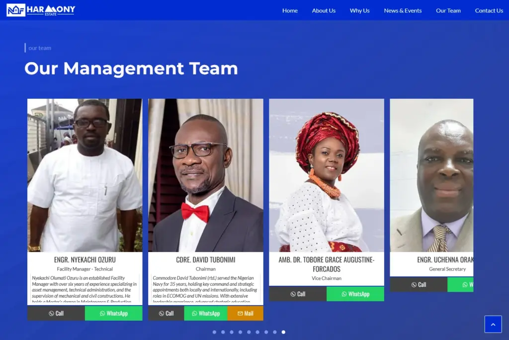 NAF Harmony Management