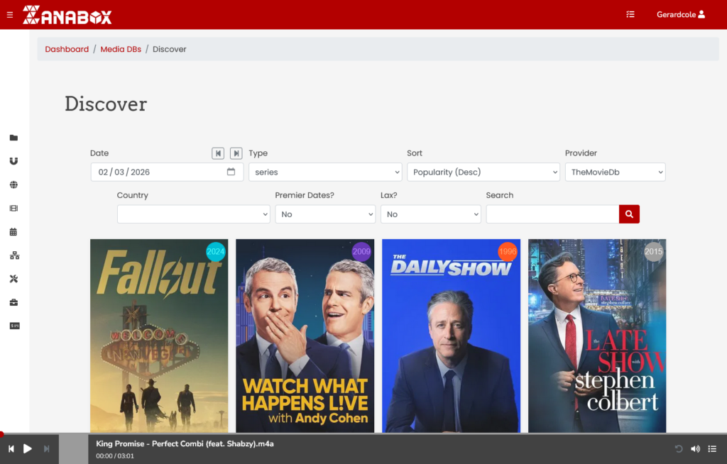 Zanabox Media DB Discover